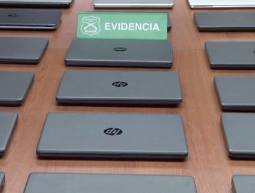 Detalles del hallazgo de computadores robados desde Desarrollo Social: equipos "estarían íntegros" y detenida tiene antecedentes