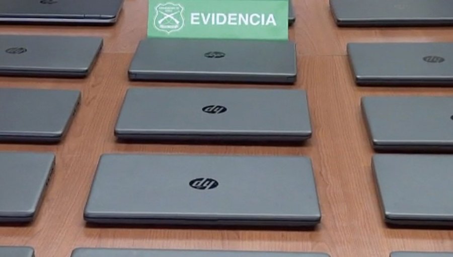 Detalles del hallazgo de computadores robados desde Desarrollo Social: equipos "estarían íntegros" y detenida tiene antecedentes