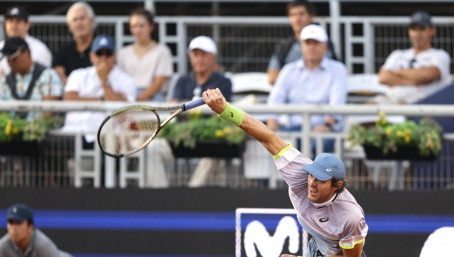 Nicolás Jarry se ubica como el cuarto mejor sacador del planeta tenis