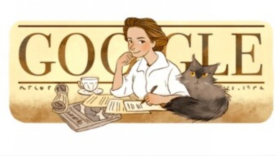 Lenka Franulic es homenajeada por Google en su 115 aniversario