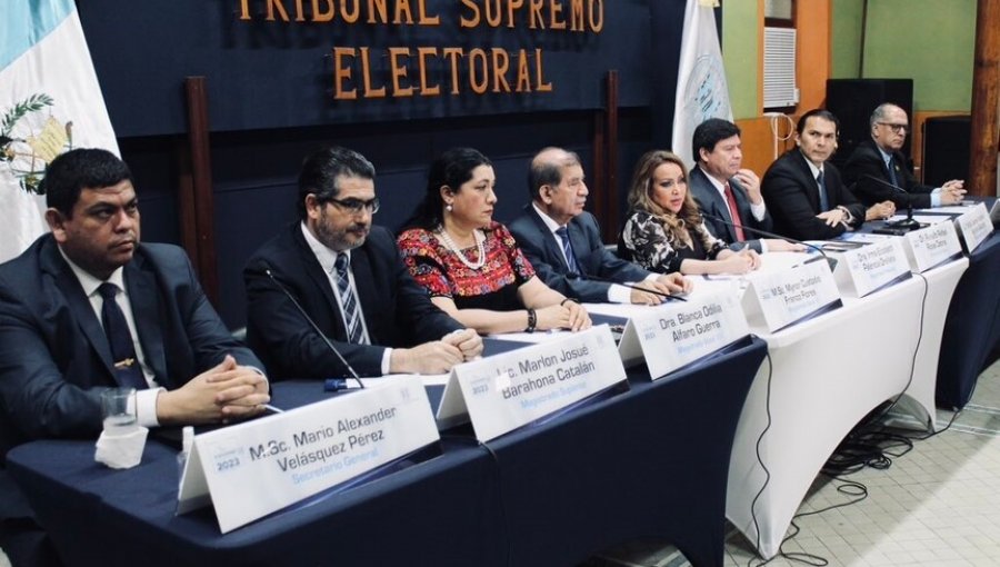 Tribunal Supremo Electoral de Guatemala solicita amparo para garantizar segunda vuelta en las elecciones presidenciales