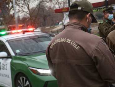 Persecución policial por vehículo robado termina con un delincuente herido y otro detenido en La Pintana