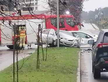 Compleja mañana en la región de Valparaíso: Tres accidentes de tránsito marcaron la jornada