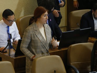 Catalina Pérez regresó al Congreso tras finalizar licencia médica que presentó en medio del destape del «Caso Convenios»