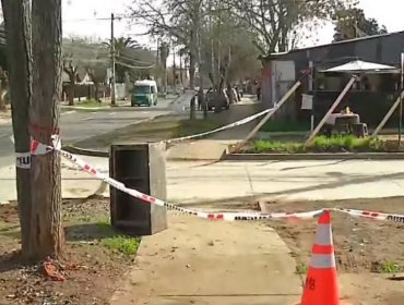 Descartan que nueva caja fuerte encontrada en plaza de Macul sea la robada desde el Ministerio de Desarrollo Social