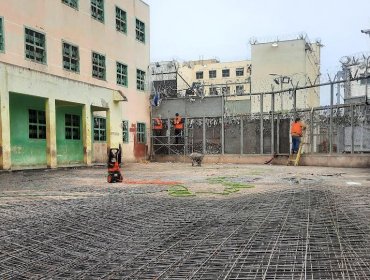 Dan inicio a las obras de reparación del módulo 115 de la cárcel de Valparaíso