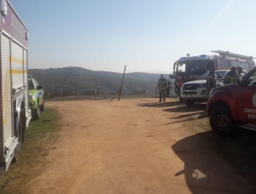 Dos jóvenes fueron rescatados sin lesiones tras extraviarse en sector rural de Villa Alemana