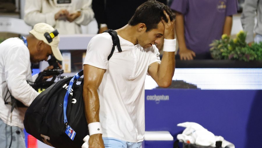 Cristian Garin no pudo ante el N°4 del mundo y se despide en octavos de final del ATP 500 de Hamburgo