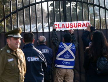 Clausuran Espacio Don Óscar de Maipú por constantes episodios de violencia