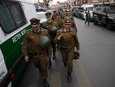 Operativo de Carabineros termina con 912 detenidos a nivel nacional