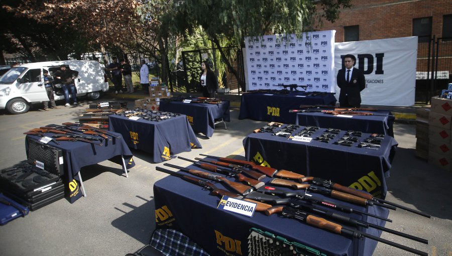 En prisión preventiva quedó el presidente de Armerías de Chile por tráfico de armas