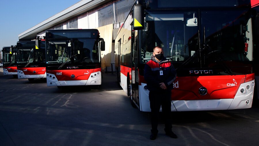 Sistema RED ya cuenta con dos mil buses eléctricos en la Región Metropolitana