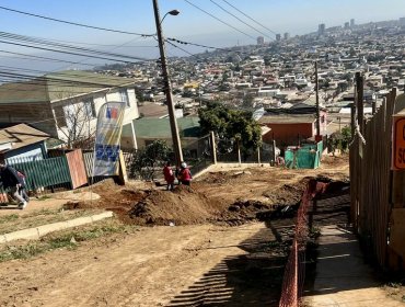 Campamento Amanecer de Viña del Mar dio inicio a esperadas obras de urbanización en sus calles tras 23 años