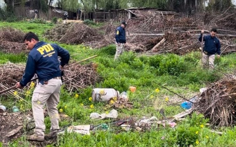 Investigan hallazgo de restos humanos en medio de búsqueda de joven desaparecida en San Vicente de Tagua Tagua