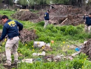 Investigan hallazgo de restos humanos en medio de búsqueda de joven desaparecida en San Vicente de Tagua Tagua