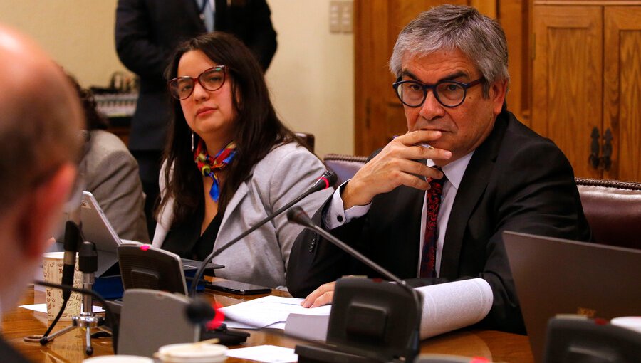 Ministro Marcel y directora de Presupuestos Javiera Martínez abordaron en el Senado transferencias de Gores