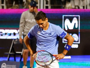 Alejandro Tabilo quedó eliminado de Santo Domingo y no podrá regresar al top 100