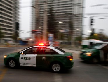 Carabinero terminó atropellado en medio de fiscalización en San Joaquín