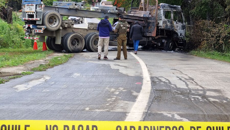 Gobierno anuncia acción judicial contra Resistencia Mapuche Lavkenche por ataque incendiario en Contulmo