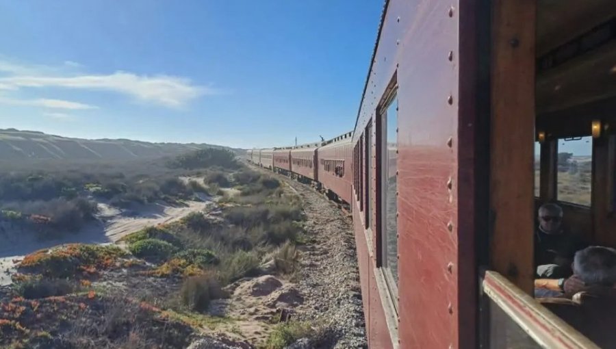 Tren del recuerdo realizó viaje entre Limache y Ritoque para evaluar posibilidad de una futura ruta turística