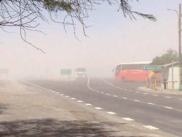 Decretan Alerta Temprana Preventiva por posibles tormentas de arena en la región de Antofagasta