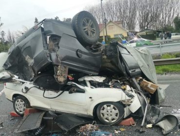 Cuatro muertos deja violento accidente de tránsito entre camioneta y automóvil en Parral