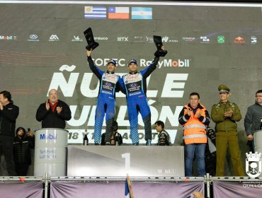 Jorge Martínez y Alberto Álvarez amarraron su segundo triunfo consecutivo en la quinta fecha del Copec RallyMobil Quillón 2023