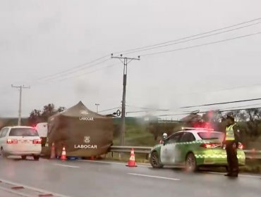 Hallan cadáver con heridas de arma blanca y bala a un costado de la ruta 68 en Pudahuel