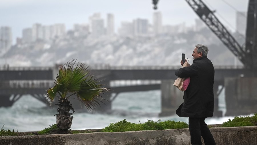 Declaran Alerta Amarilla en la región de Valparaíso por evento meteorológico