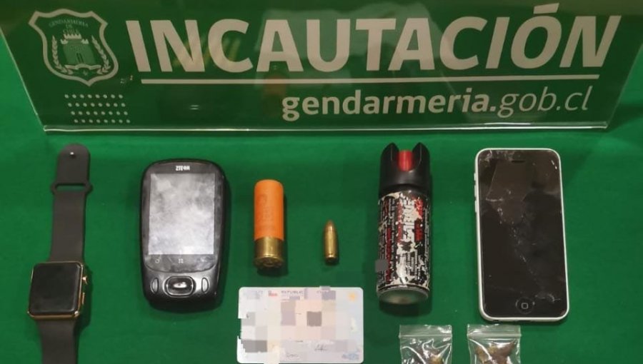 Frustran intento de ingresar droga, cargador de pistola y gas pimienta a la cárcel de San Felipe