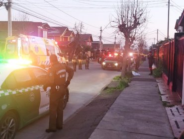 Carabinero baleó a delincuente que lo asaltó con subametralladora en Puente Alto