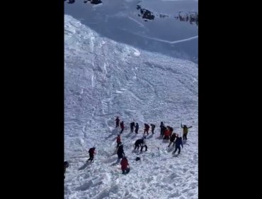 Descartan personas atrapadas tras operativo por avalancha en centro de ski Nevados de Chillán