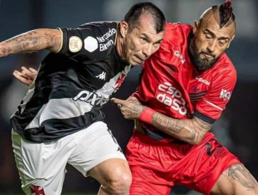 El amargo domingo de Gary Medel y Arturo Vidal en nueva fecha del Brasileirao