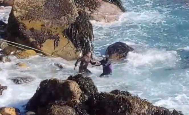 Detienen a delincuente que se lanzó al mar tras ser acusado de intento de robo en Reñaca