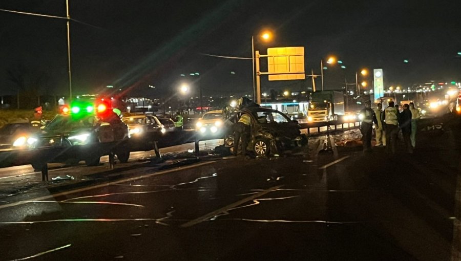 Colectivero murió atropellado por un bus de pasajeros en la ruta 68 de Pudahuel