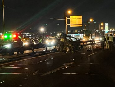 Colectivero murió atropellado por un bus de pasajeros en la ruta 68 de Pudahuel