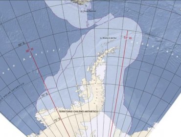 Cancillería argentina presenta queja formal tras mapa de espacios marítimos realizado por la Armada de Chile