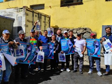 Previo al inicio de la veda, certifican acreditación de merluzas en caleta de Valparaíso