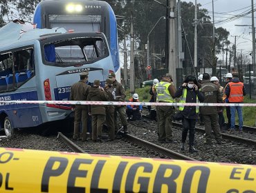 Ascienden a 7 los fallecidos por accidente entre Biotren y un microbús en San Pedro de la Paz