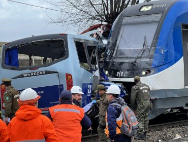 Conductor de microbús que protagonizó fatal accidente con Biotren en San Pedro de la Paz será formalizado por cuasidelito de homicidio