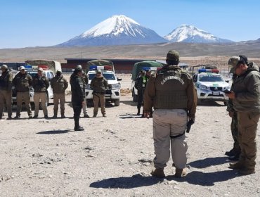 Carabineros y Policía Boliviana realizaron operativo contra robo de vehículos en las fronteras de Arica, Tarapacá y Antofagasta