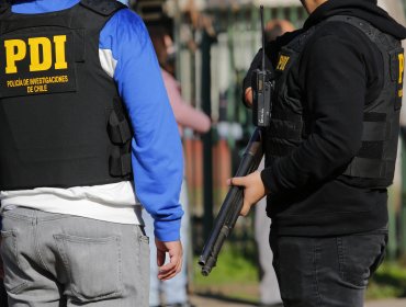 De un balazo detuvieron a ciudadano haitiano que amenazó con un arma a funcionarios de la PDI en Quinta Normal