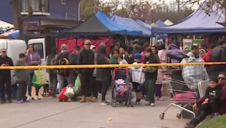 Discusión entre dos hombres termina con uno muerto tras ser baleado en feria de Maipú