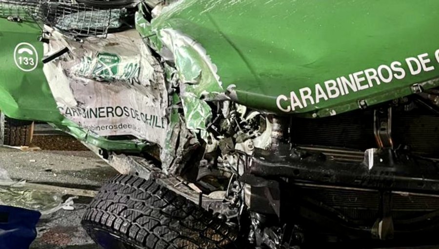 Tragedia en Calle Larga: Persecución policial en el camino internacional deja dos carabineros muertos y uno gravemente lesionado