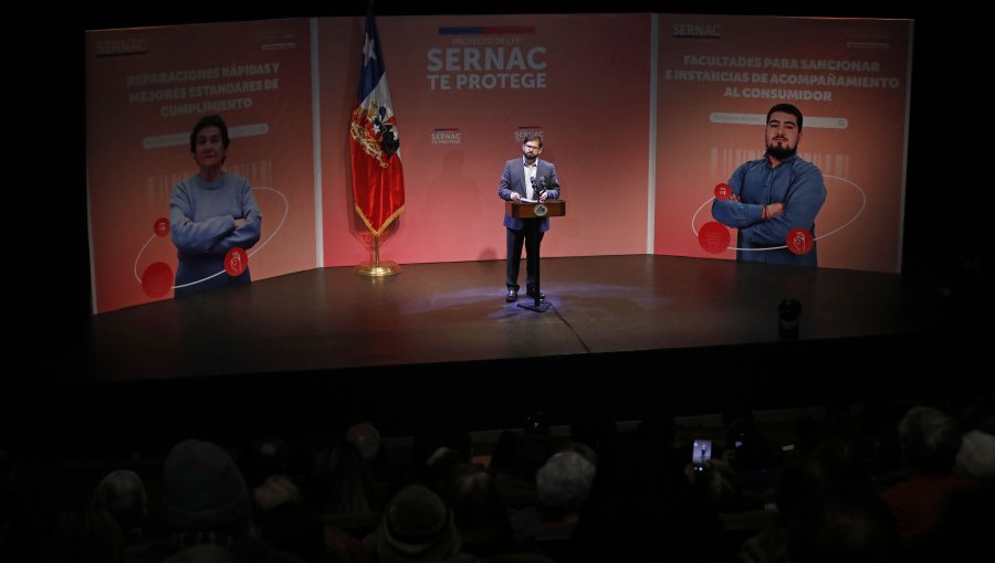 «Sernac te Protege»: Presidente Boric presentó proyecto que busca entregar facultad sancionatoria al servicio