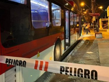 Detienen a presunto asesino de pasajero que intentó frustrar asalto a joven a bordo de un bus RED en Estación Central