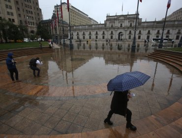 Declaran Alerta Temprana Preventiva para la región Metropolitana por pronóstico de lluvia