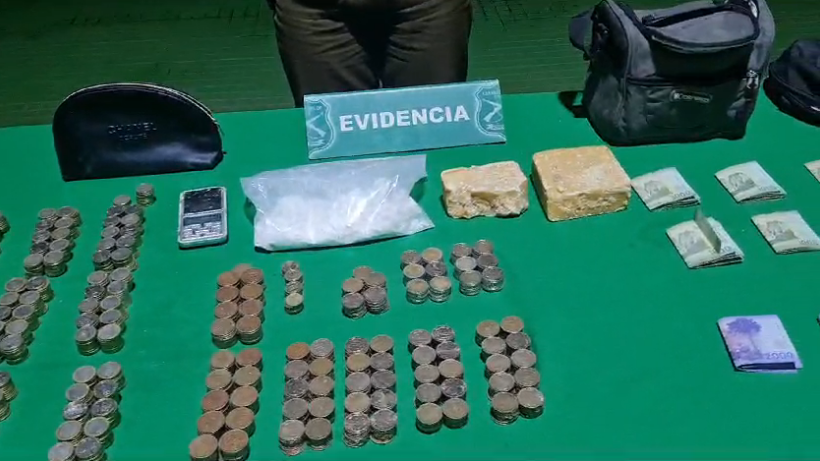 Operativo por disparos en la calle terminó con sujeto detenido por drogas en Lo Prado