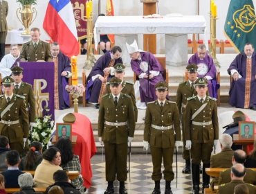 Carabineros fallecidos tras persecución en Calle Larga recibieron ascenso póstumo a suboficial mayor