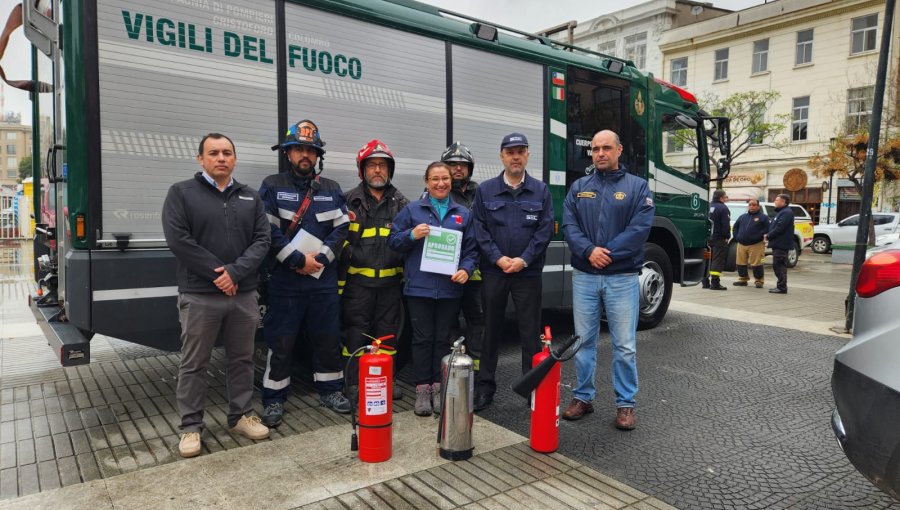 Bomberos fiscalizará edificios y locales comerciales ante aumento de emergencias por materiales peligrosos en Valparaíso